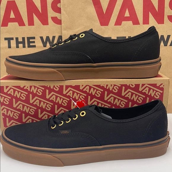 Vans Shoes - Vans WMNS Black Canvas Sneakers Authentic
Black/Rubber
VN000TSVBXH